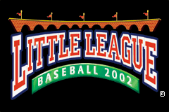 Little League Baseball 2002 Title Screen